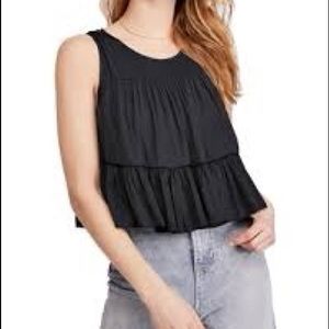 Free people black bodysuit